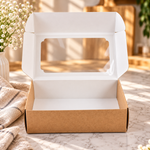 Kraft Bakery Boxes with Bag - Thecakeboxes