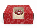 8x8x4 inch Christmas Cake Boxes - Thecakeboxes