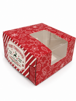 8x8x4 inch Christmas Cake Boxes - Thecakeboxes