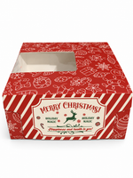 8x8x4 inch Christmas Cake Boxes - Thecakeboxes