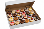 Corrugated Mini Cupcake Boxes for 24 mini cupcakes - Thecakeboxes