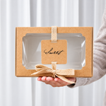 Kraft Bakery Boxes with Bag - Thecakeboxes