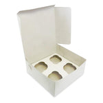 Cupcake Boxes for 4 sold in pack of 250 - thecakeboxes
