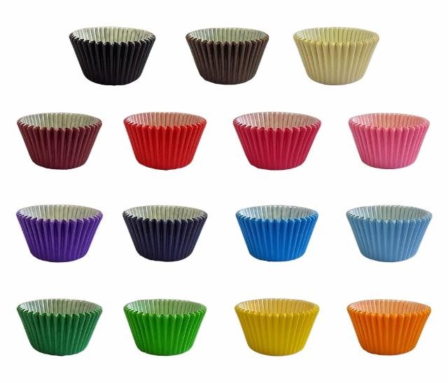 500  Muffin Cases in multiple colours - thecakeboxes
