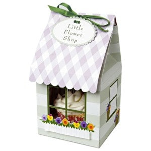 100 Single Cupcake Boxes- flower decorative design - thecakeboxes