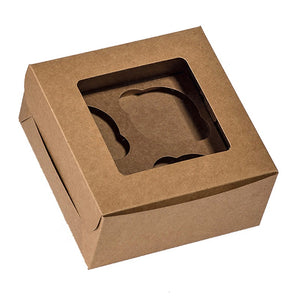 Premium Cupcake Boxes 6 Holes - thecakeboxes