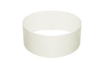 500 x White Card Cake Collar 86mm x 940mm - thecakeboxes