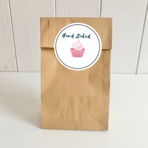 Brown Kraft Paper Bags - thecakeboxes