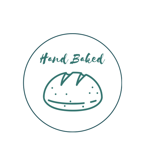 Hand Baked Labels x 50 - cake boxes, cupcake boxes, thecakeboxes