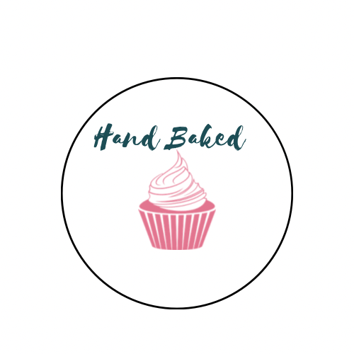 Hand Baked Labels x 50 - cake boxes, cupcake boxes, thecakeboxes