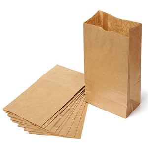 Brown Kraft Paper Bags - thecakeboxes