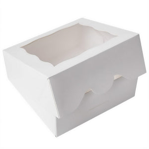 Premium Bakery Cupcake Cookie -Small Cake Boxes with Window - thecakeboxes