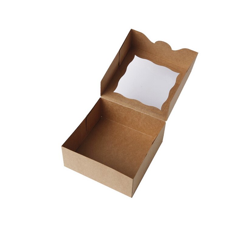 Premium Bakery Cupcake Cookie -Small Cake Boxes with Window - thecakeboxes