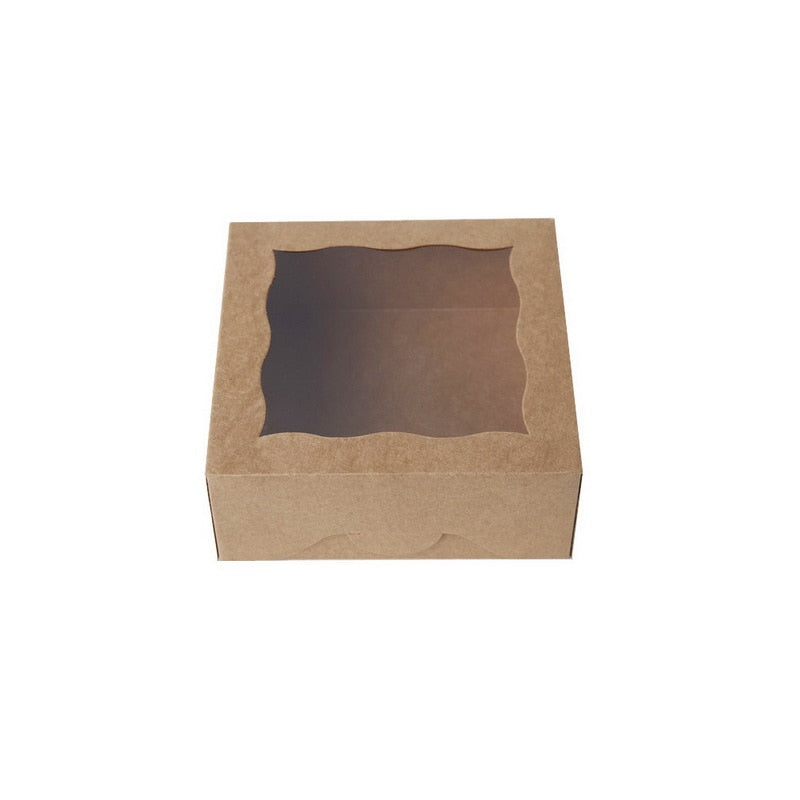 Premium Bakery Cupcake Cookie -Small Cake Boxes with Window - thecakeboxes