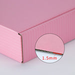 Custom Pink Corrugated Cake, Cookies, Brownie Box - thecakeboxes