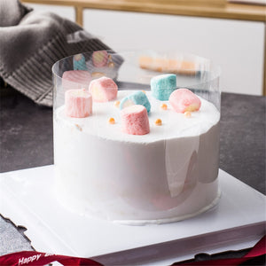 6/8/10cm Transparent Cake Rim - thecakeboxes