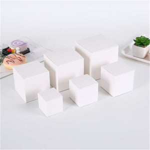 Kraft/White Single Cupcake Boxes - thecakeboxes