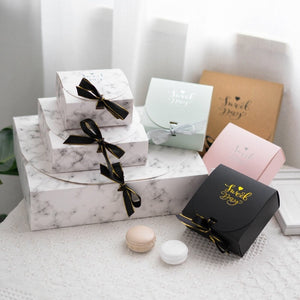 Cake Cookies Boxes with RIbbons - thecakeboxes