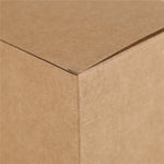 Kraft/White Single Cupcake Boxes - thecakeboxes