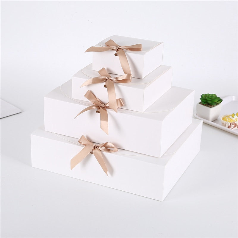 Cake Cookies Boxes with RIbbons - thecakeboxes