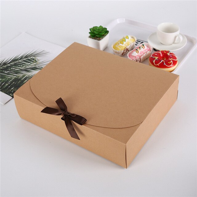 Cake Cookies Boxes with RIbbons - thecakeboxes
