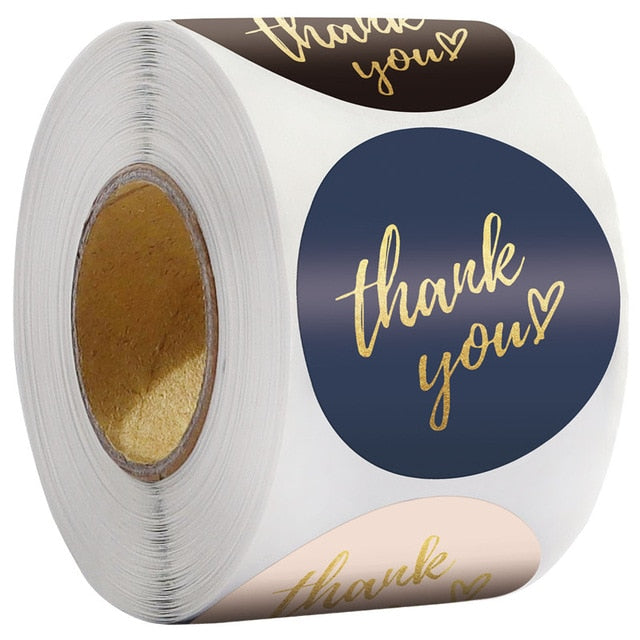 Thank You Stickers - thecakeboxes