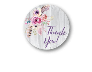 Thank You Stickers - thecakeboxes